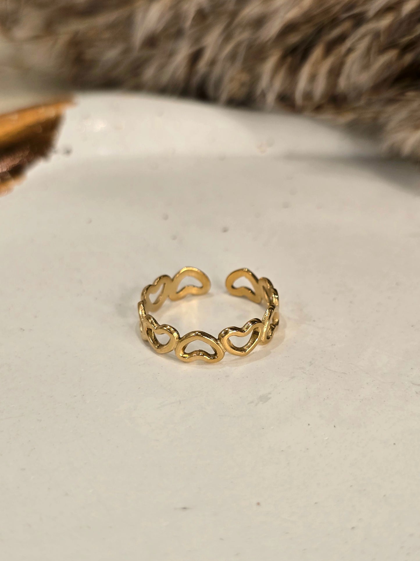 Eternal Hearts Ring Jewellery - 0160