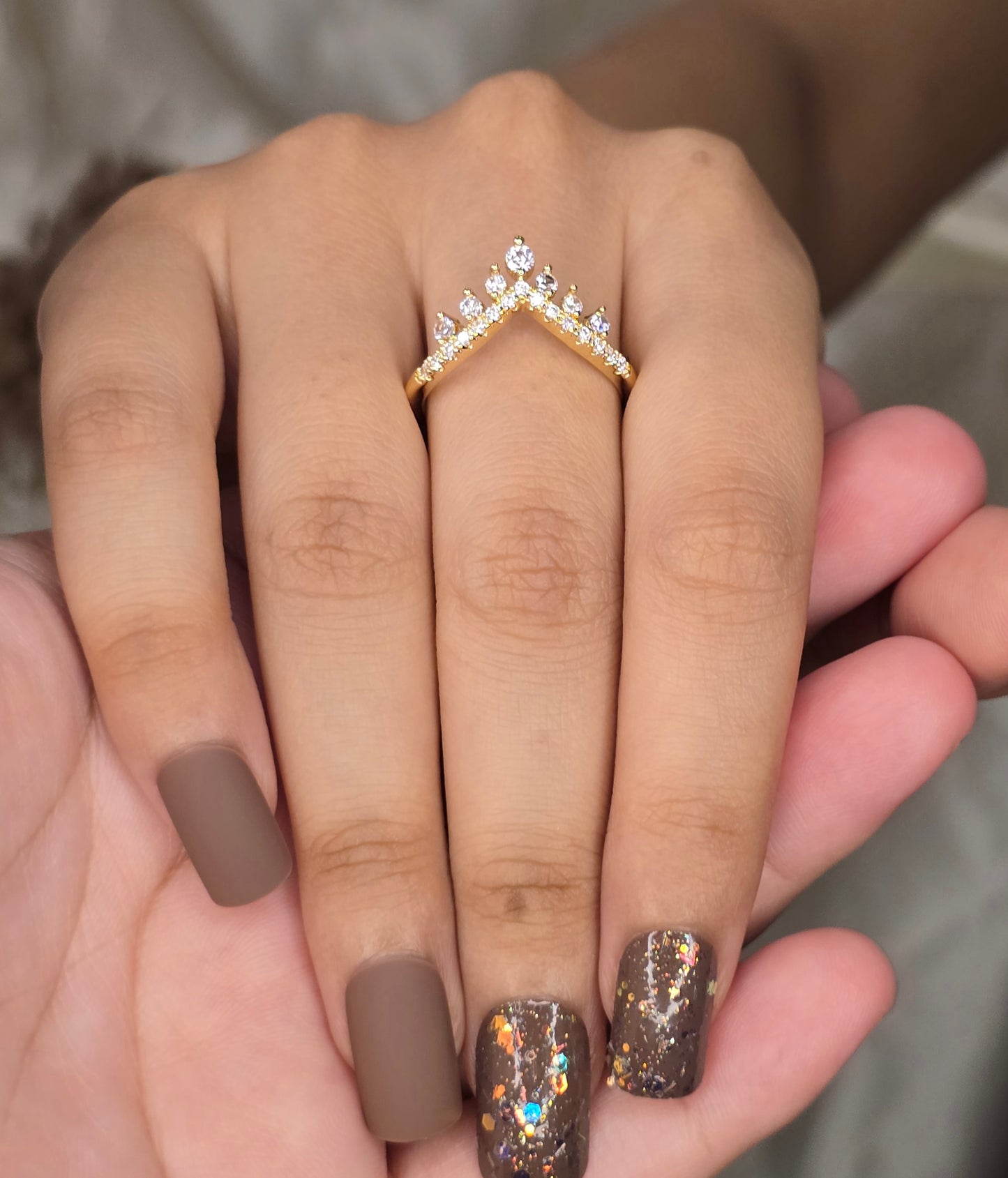 Princess Crown Ring Jewellery - 0148