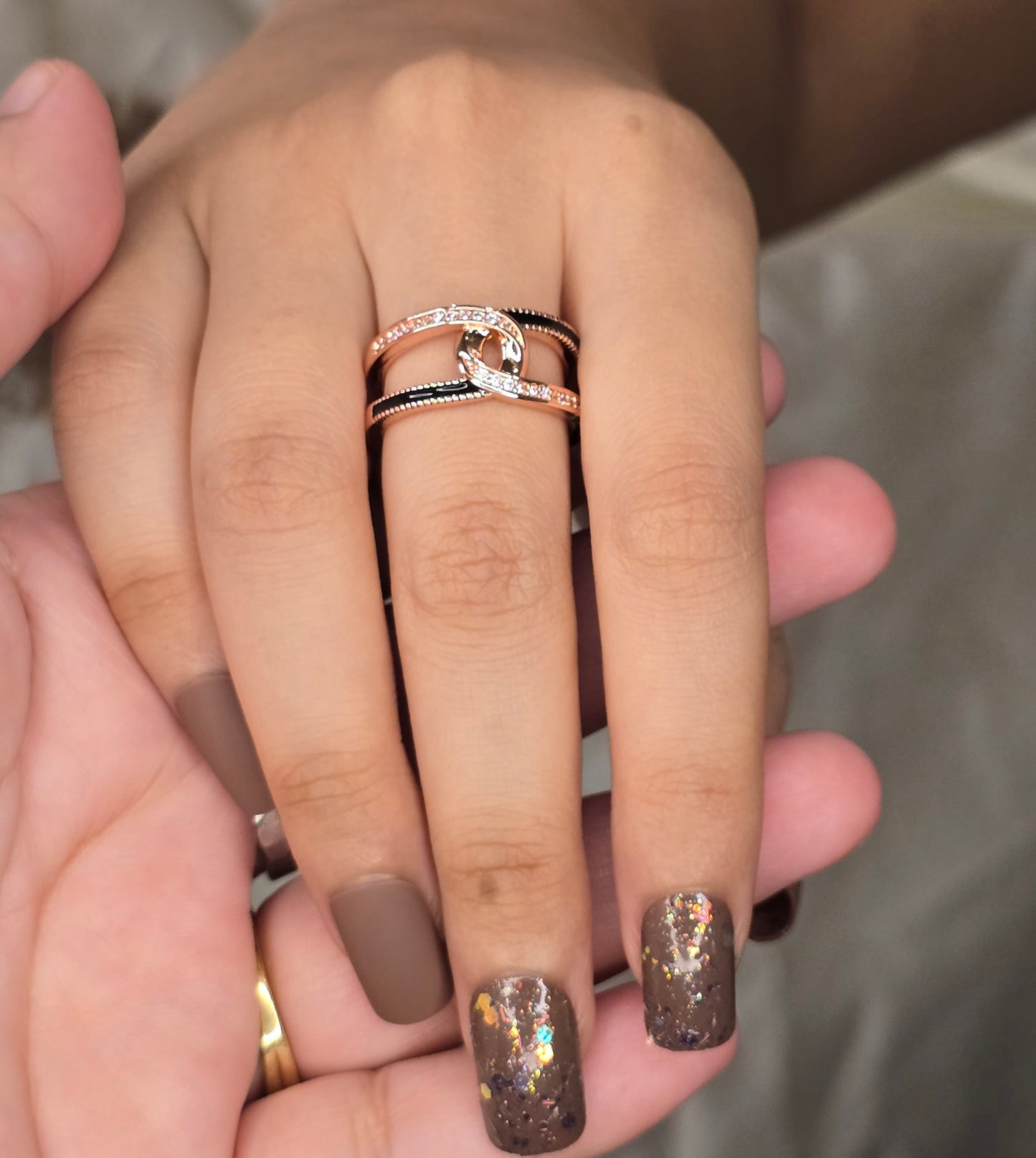 Rose Noir Ring Jewellery - 0076