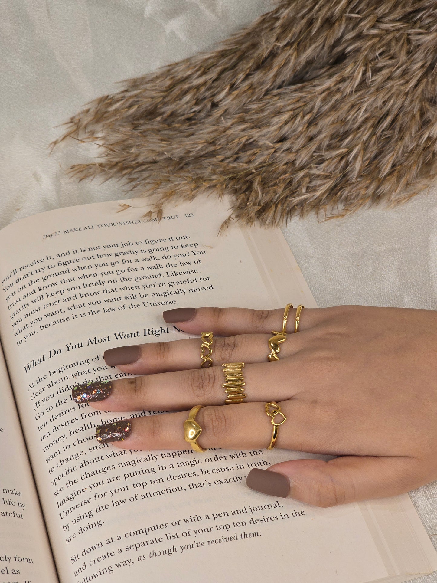 Stacked Ring Jewellery - Set of 6 - 0171