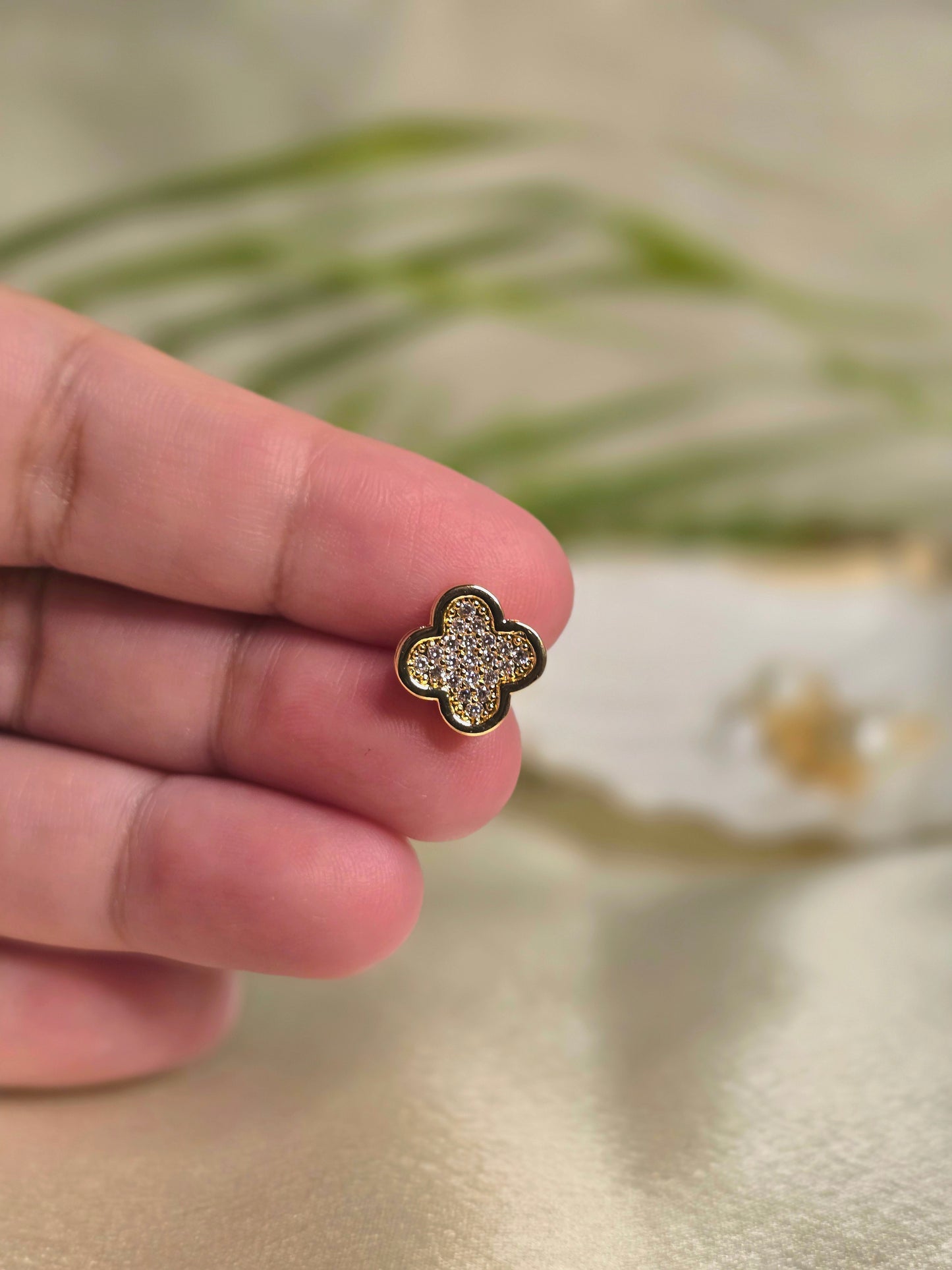 Diamond Clove Earring Jewellery - 0026