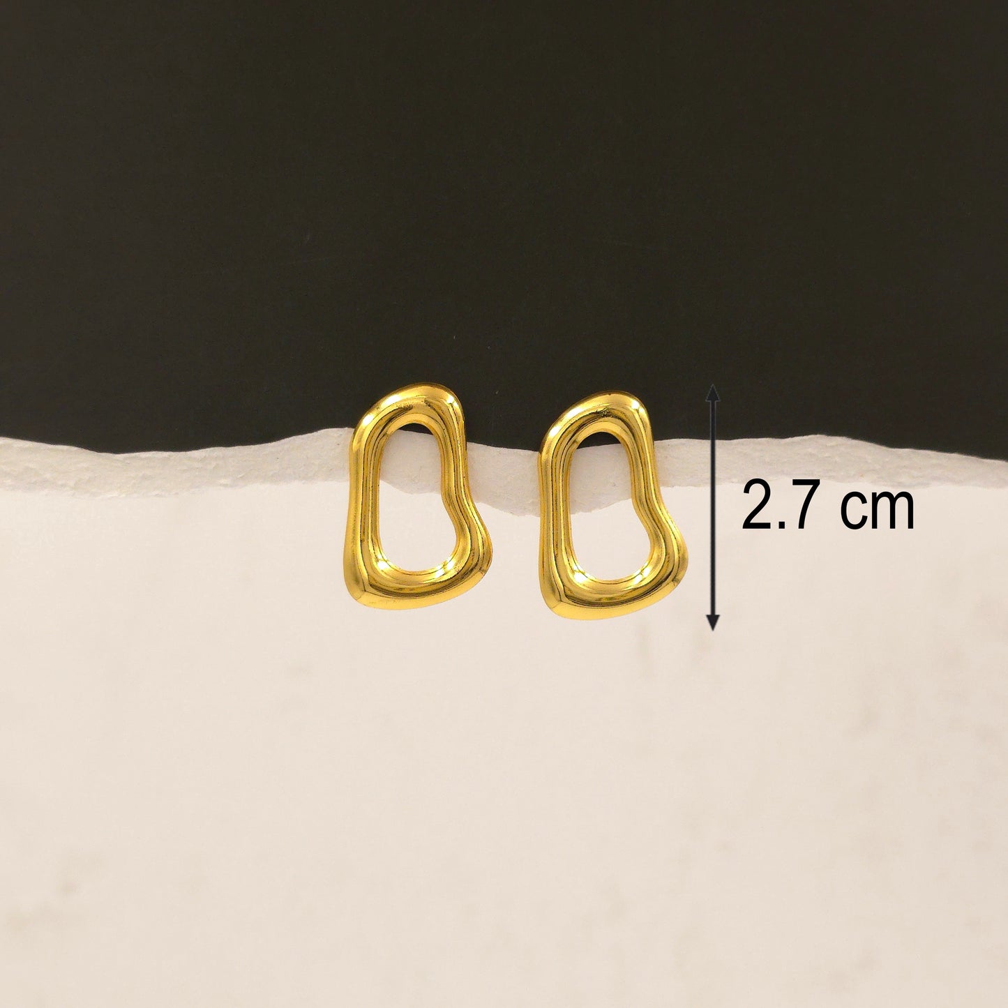 AE018 - Halo Loop Earrings