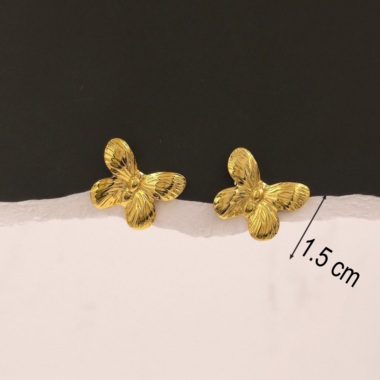 AE019 - Dainty Butterfly Earrings