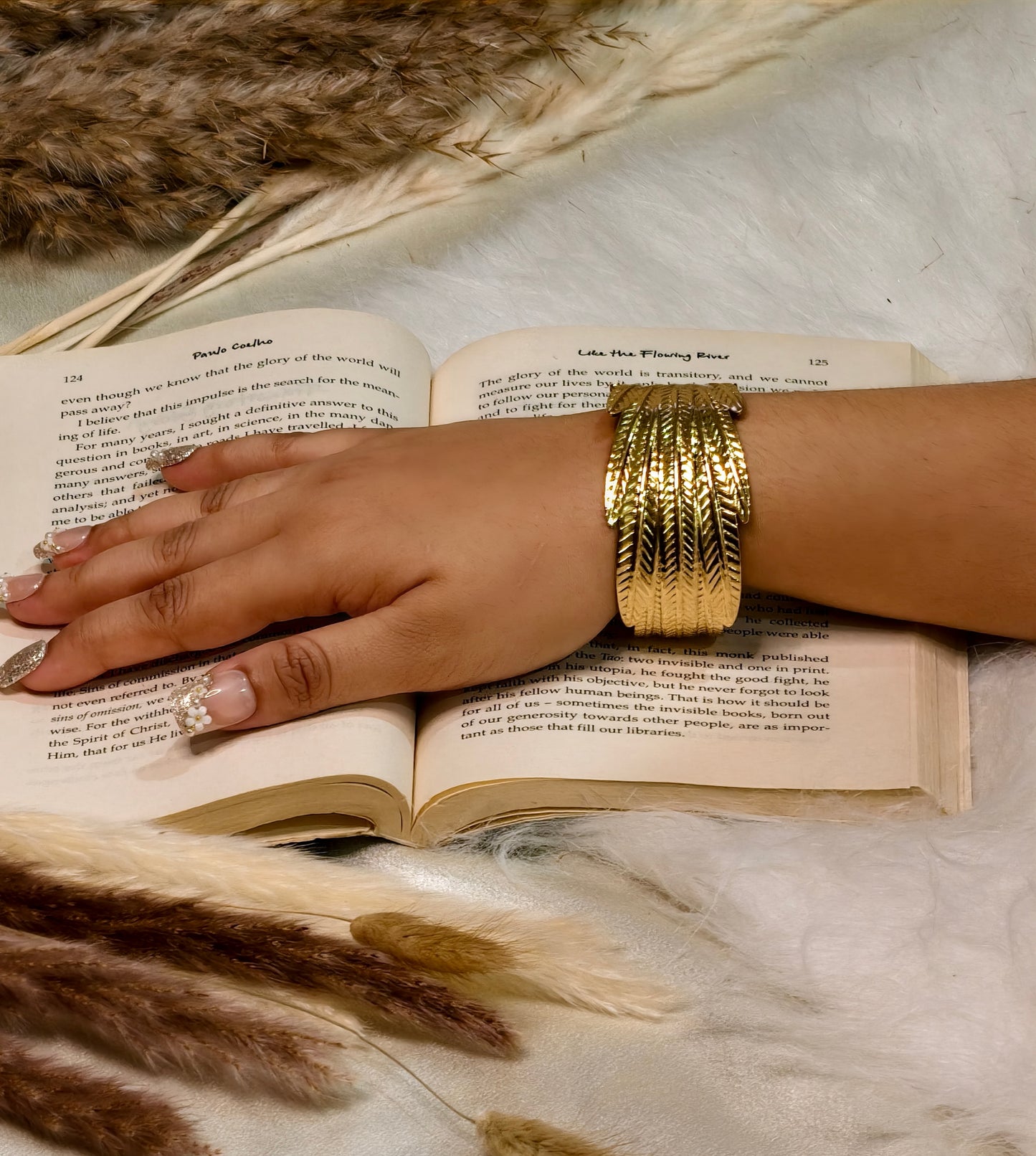 Willow Leaf Cuff Jewellery - 0093