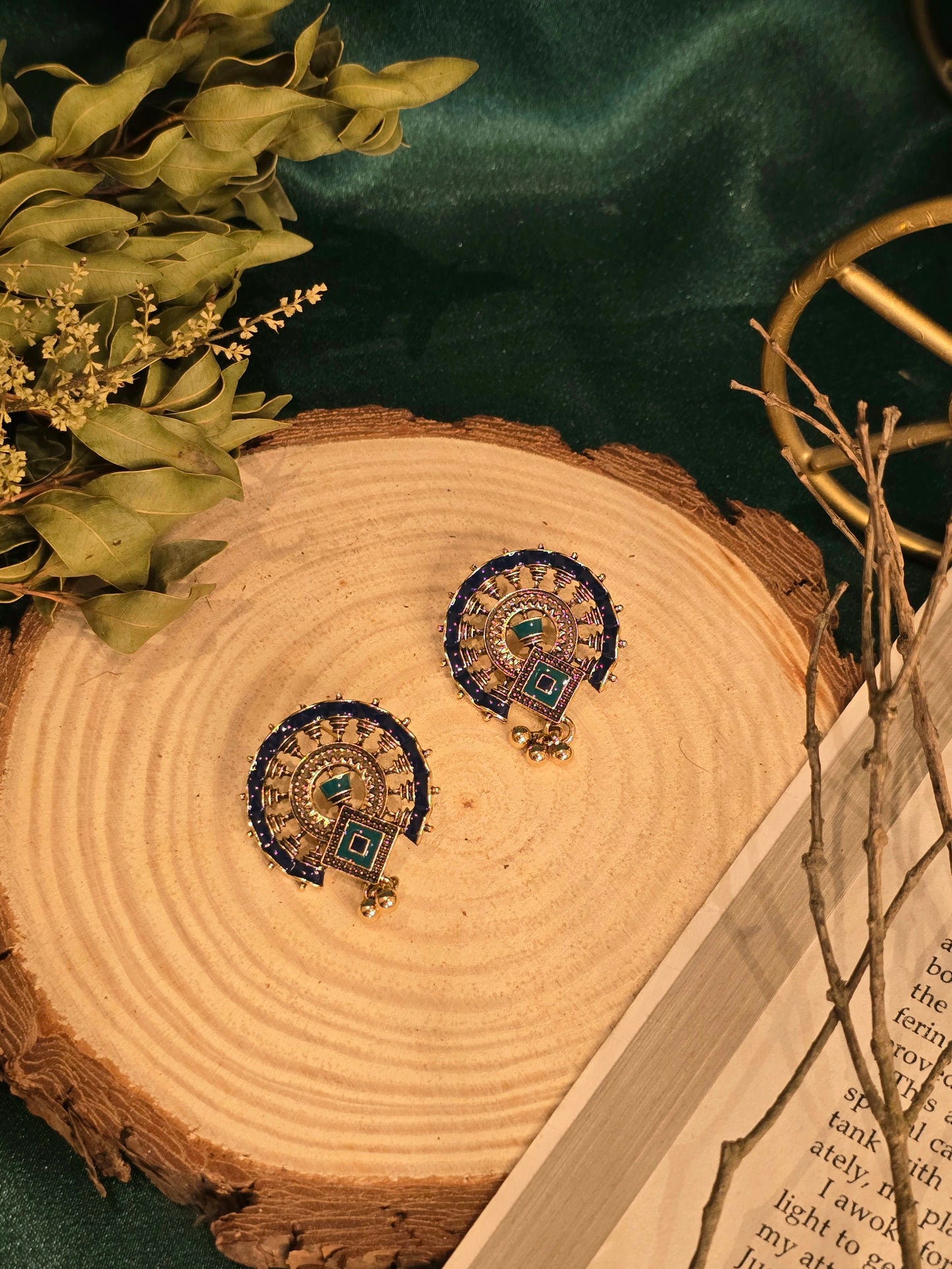 Mystic Mandala Chime Earrings Jewellery - 0004