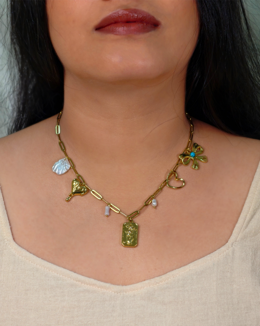 Cupid’s Charms Necklace Jewellery - 0103