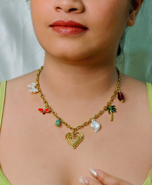 Paradise Charms Necklace Jewellery - 0106