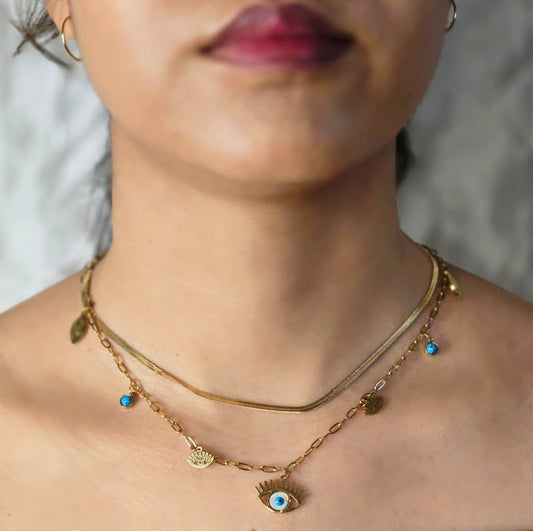 Evilora Charm Necklace Jewellery - 0164