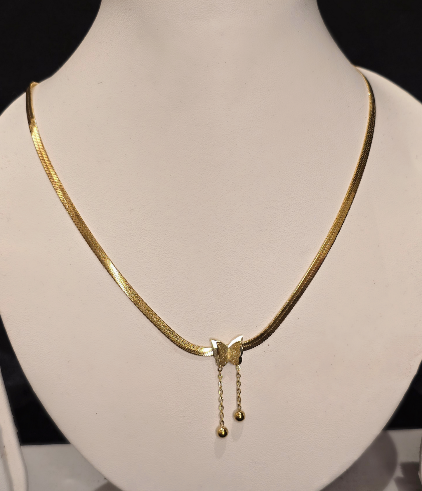 Flutter Drop Necklace Jewellery - 0165