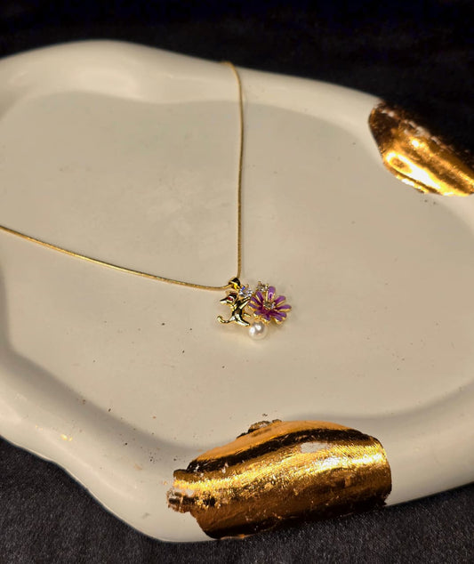 Blossom Purr Necklace Jewellery - 0166