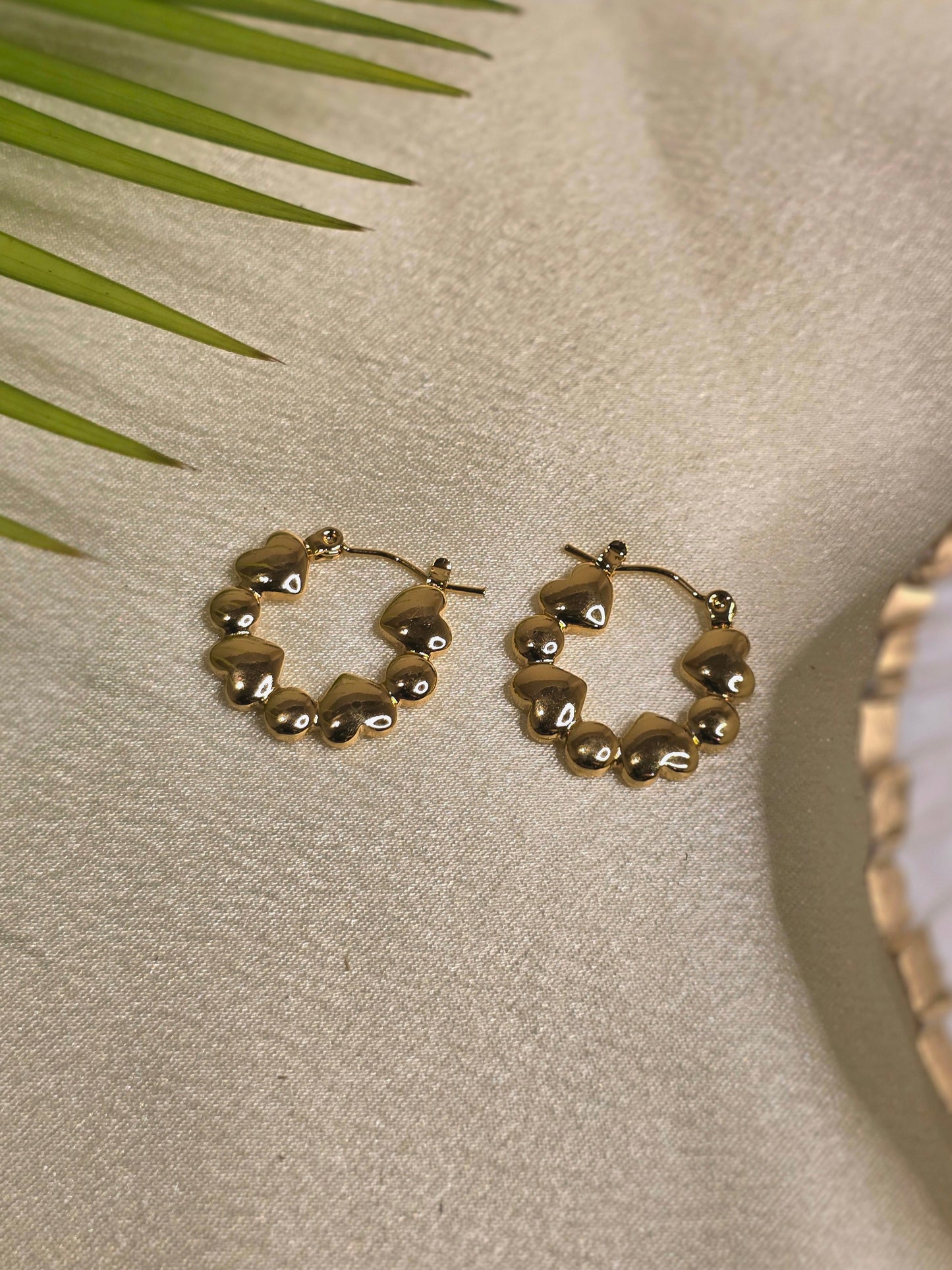 Cupid Hoop Earrings Jewellery - 0033