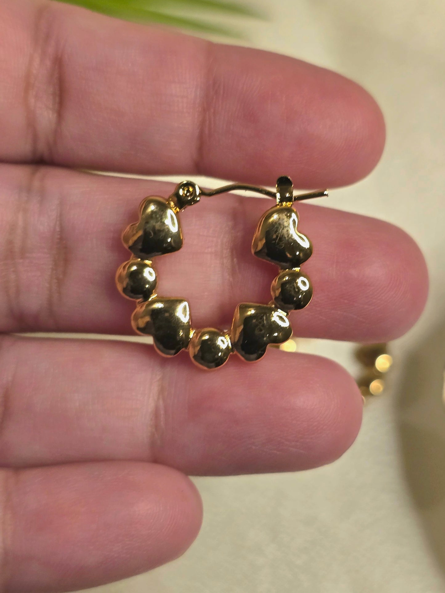 Cupid Hoop Earrings Jewellery - 0033