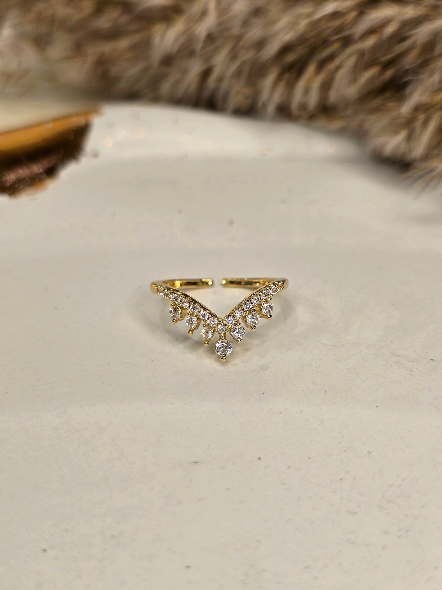 Princess Crown Ring Jewellery - 0148