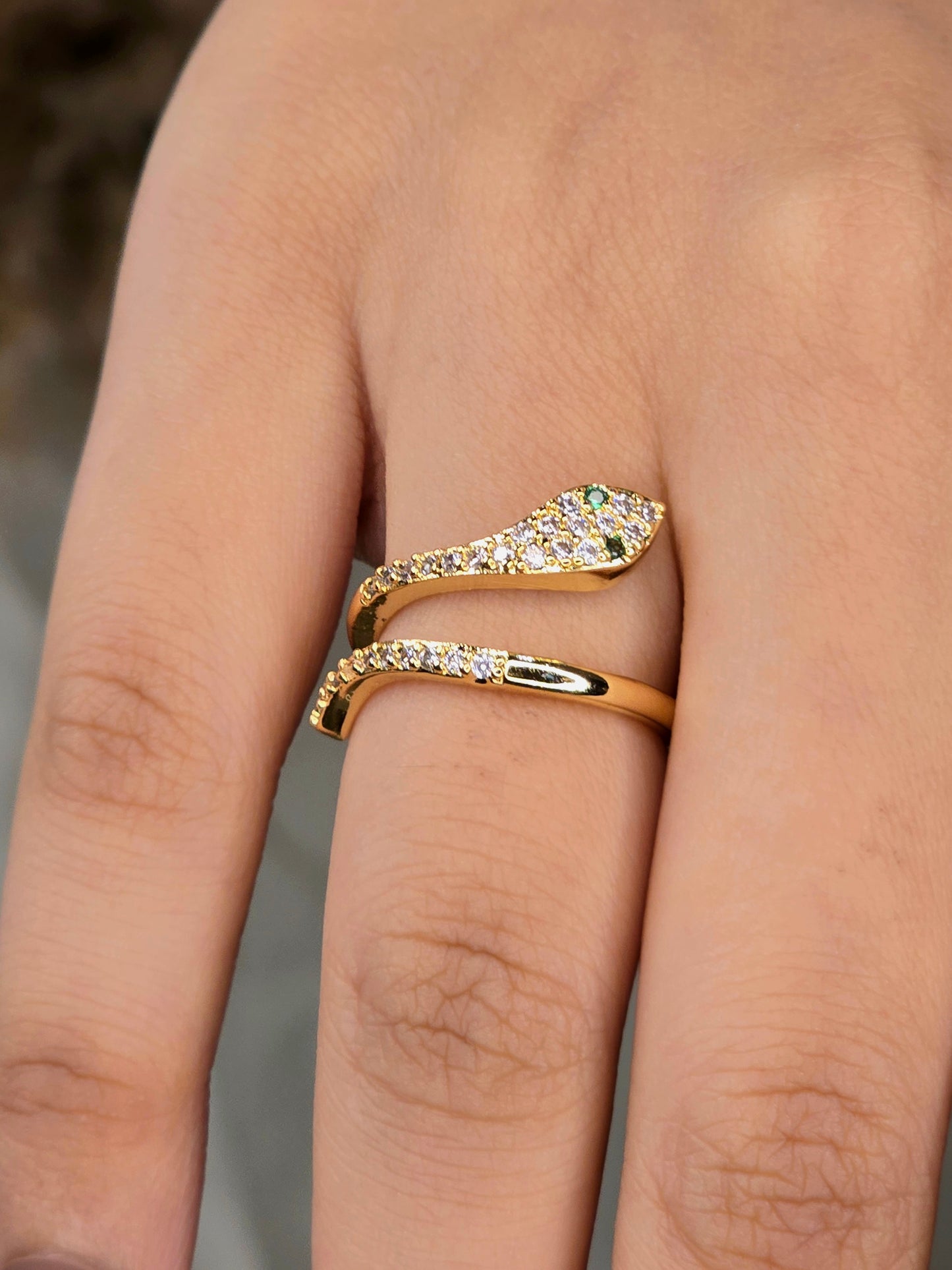 Serpent’s Grace Ring Jewellery - 0162
