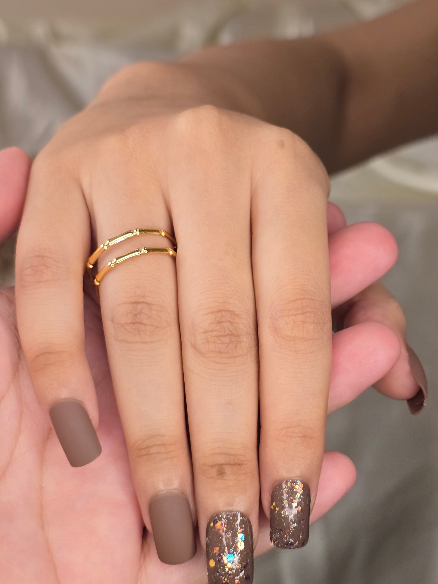 Bamboo Ring Jewellery - 0159