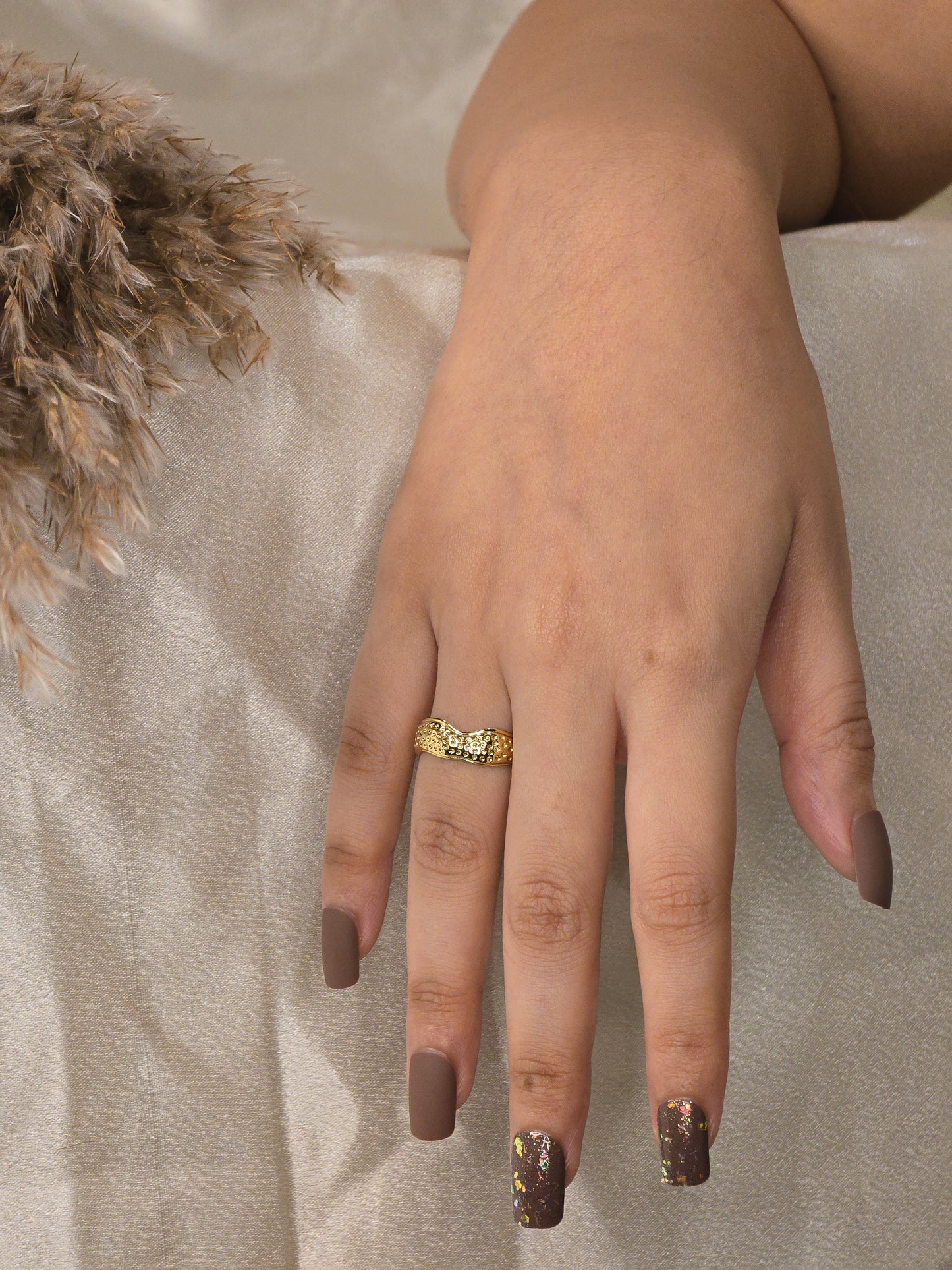 Serena Wave Ring Jewellery - 0150