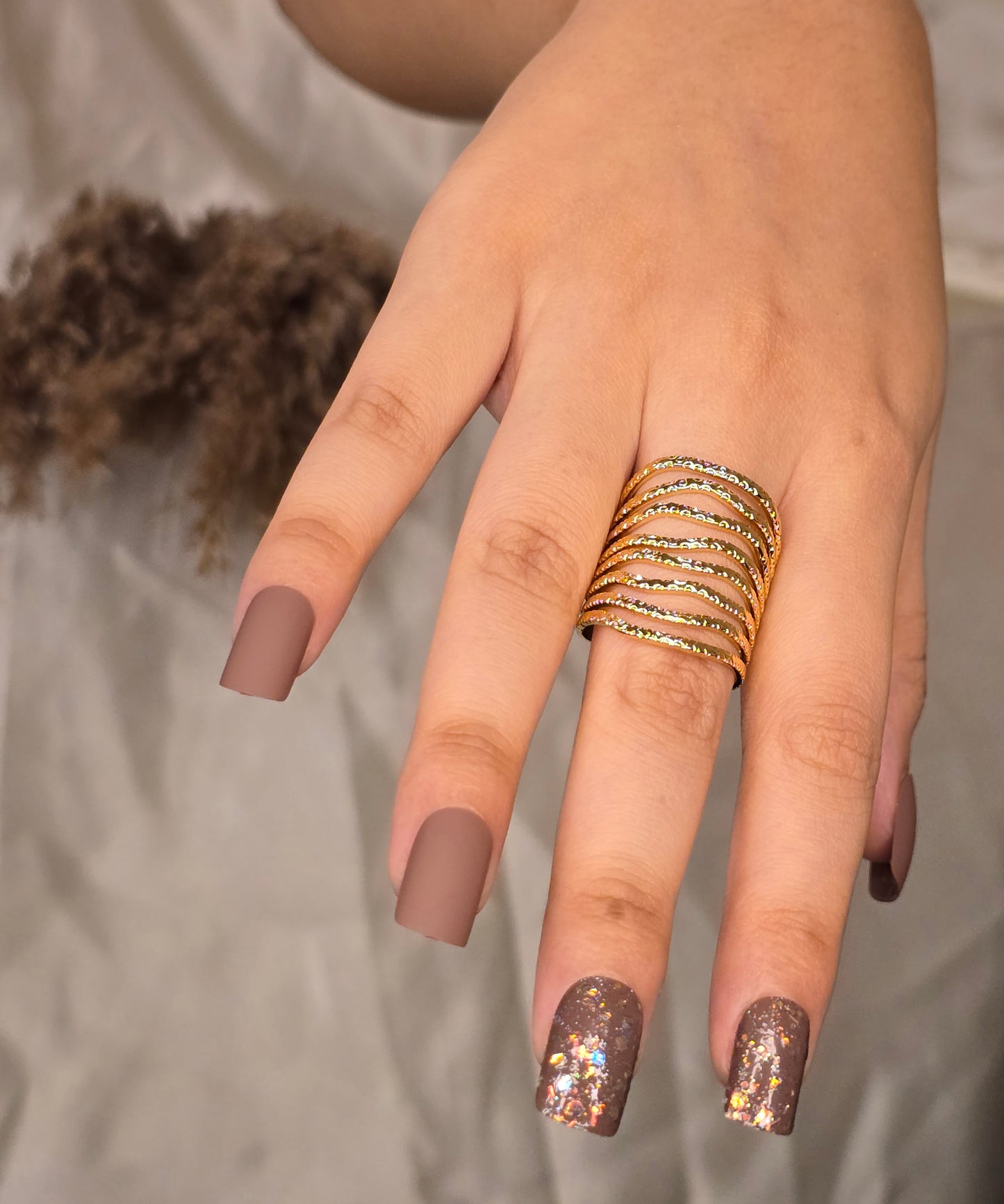 Celestial Coil Ring Jewellery - 0077
