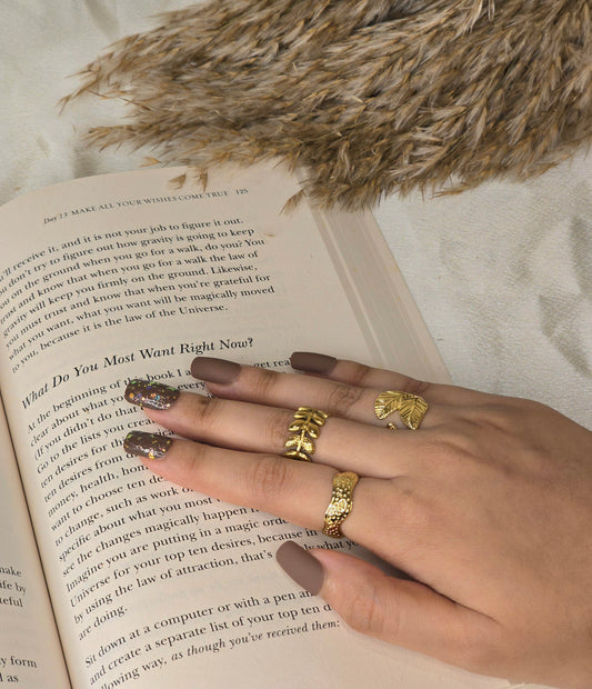 Stacked Ring Jewellery - Set of 3 - 0170