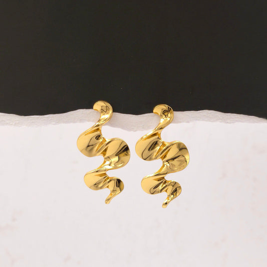 AE013 - Mystic Viper Earrings