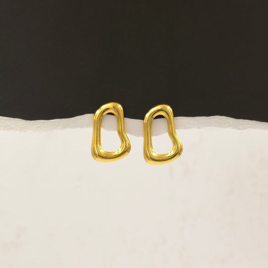 AE018 - Halo Loop Earrings