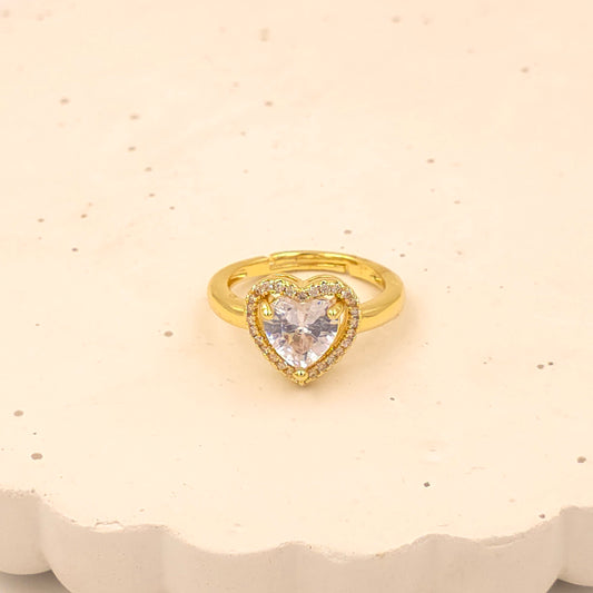AR001 - Majestic Heartstone Ring