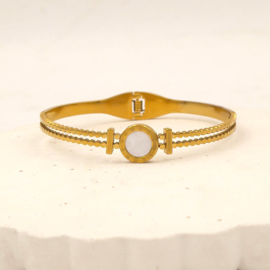 BR003 - White Orbit Bracelet