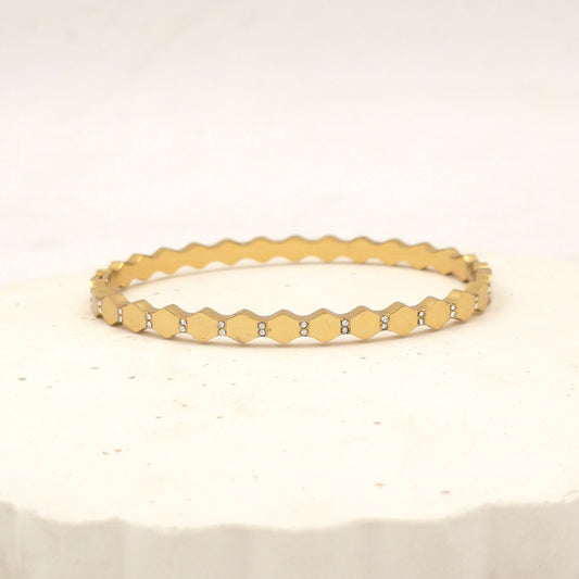 BR024 - Starlight Honeycomb Bracelet