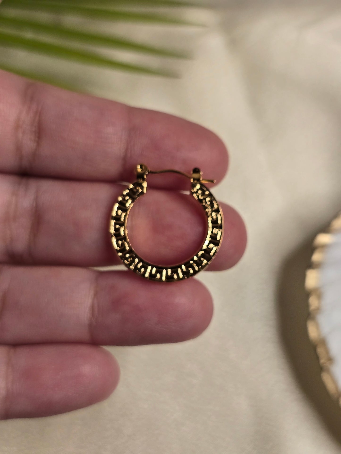 Mandala Hoops Earring Jewellery - 0031