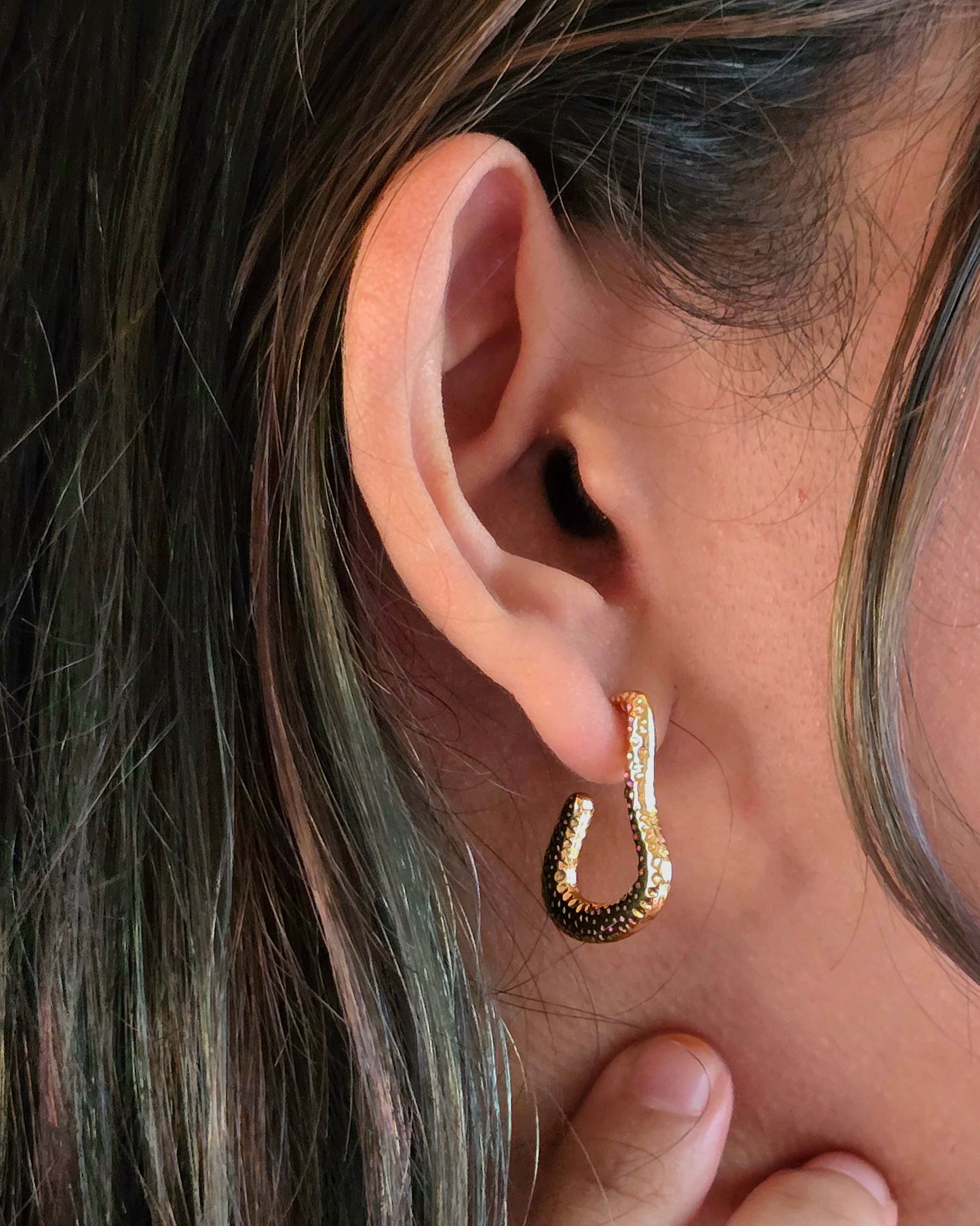 HaloHook Earrings Jewellery - 0042