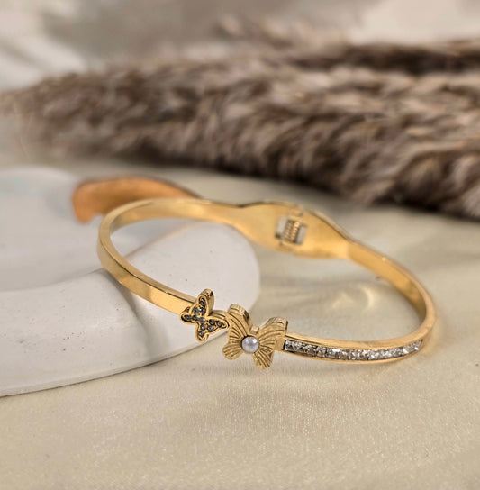 Glimmer Wing Band Bracelet Jewellery - 0136