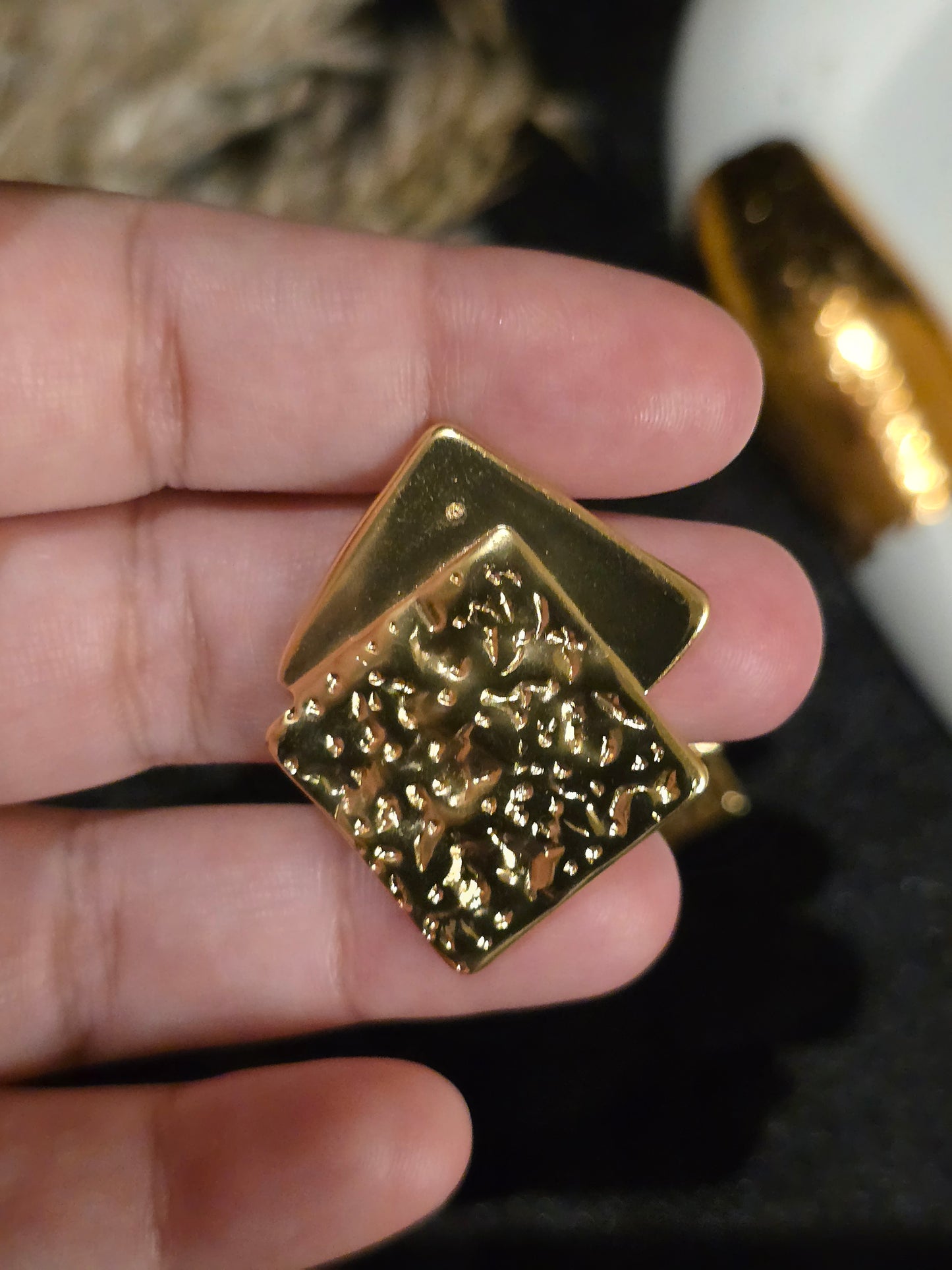 Terra Tiles Earrings Jewellery - 0056
