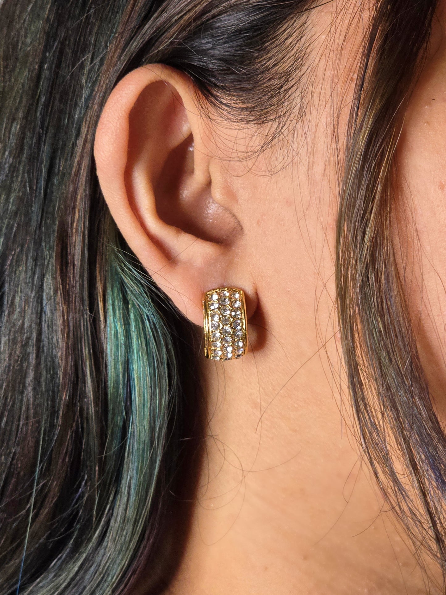 Lunar Arc Earring Jewellery - 0039