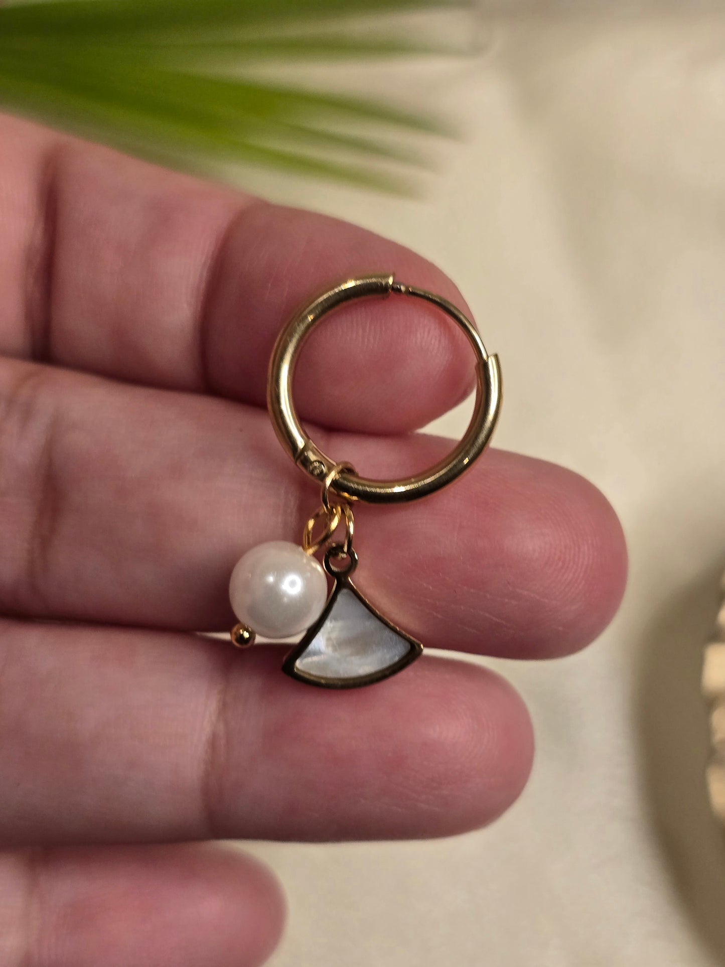 Pearl Prism Earring Jewellery - 0030