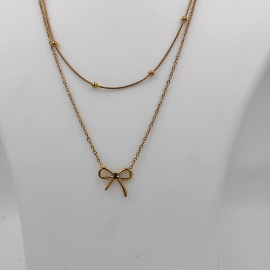 0044 - Chic Bow Necklace