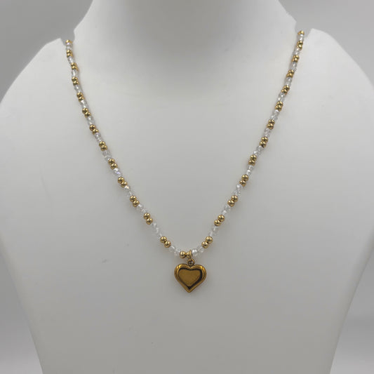 Crystal beads Necklace -0033