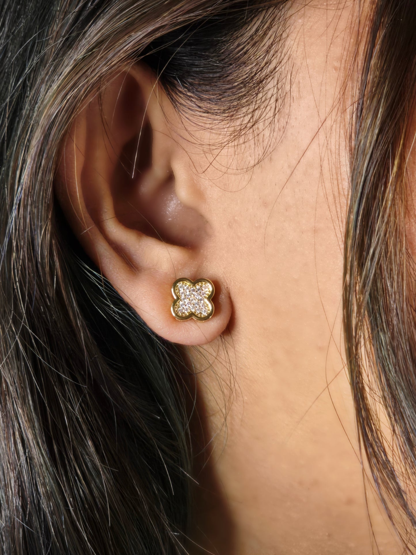 Diamond Clove Earring Jewellery - 0026