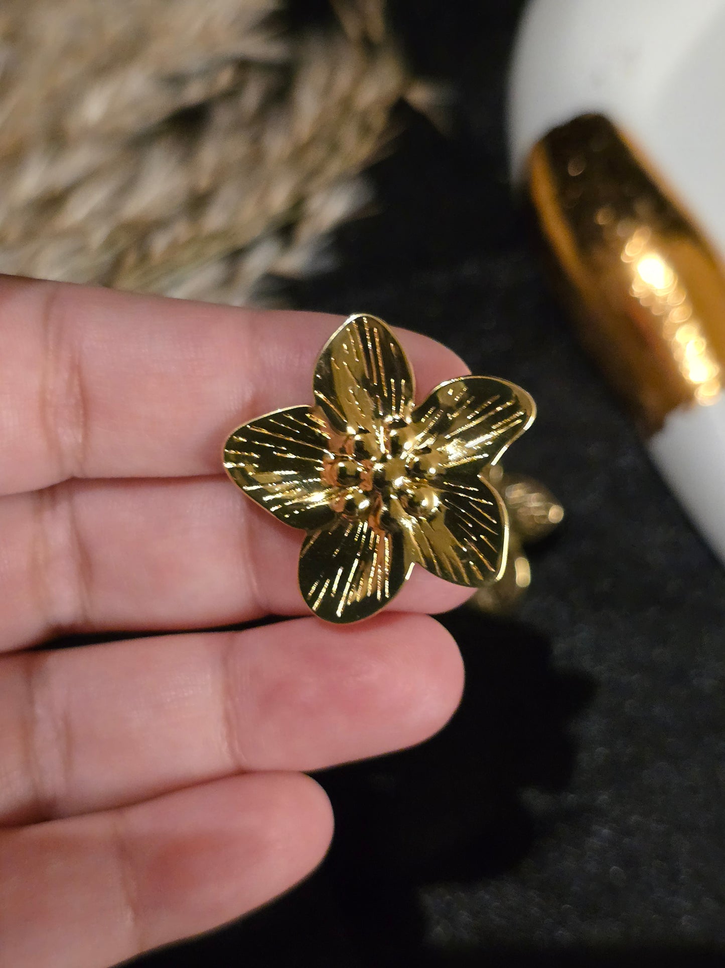 Camellia Earring Jewellery - 0060