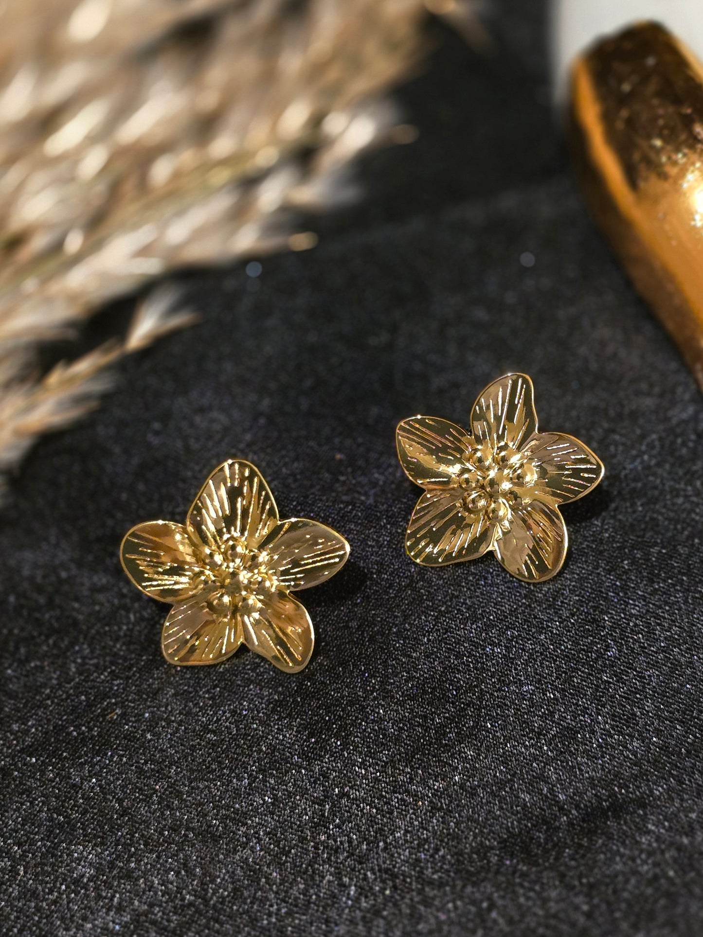 Camellia Earring Jewellery - 0060