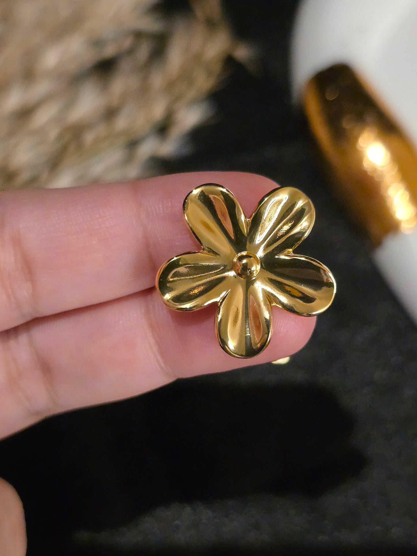 Daisy Bloom Earring Jewellery - 0058