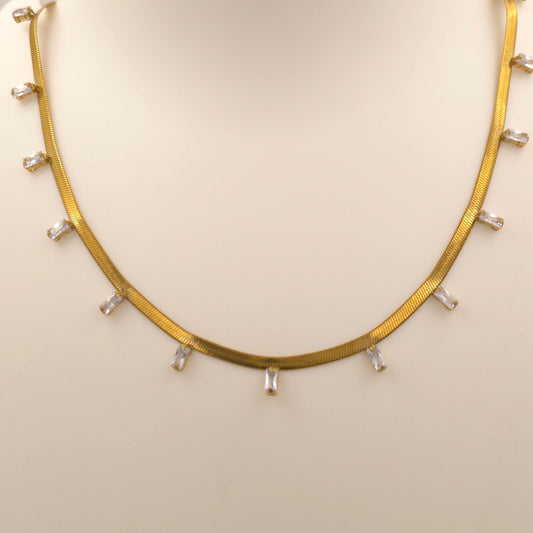PN024 - Crystal Caravan Charm Necklace