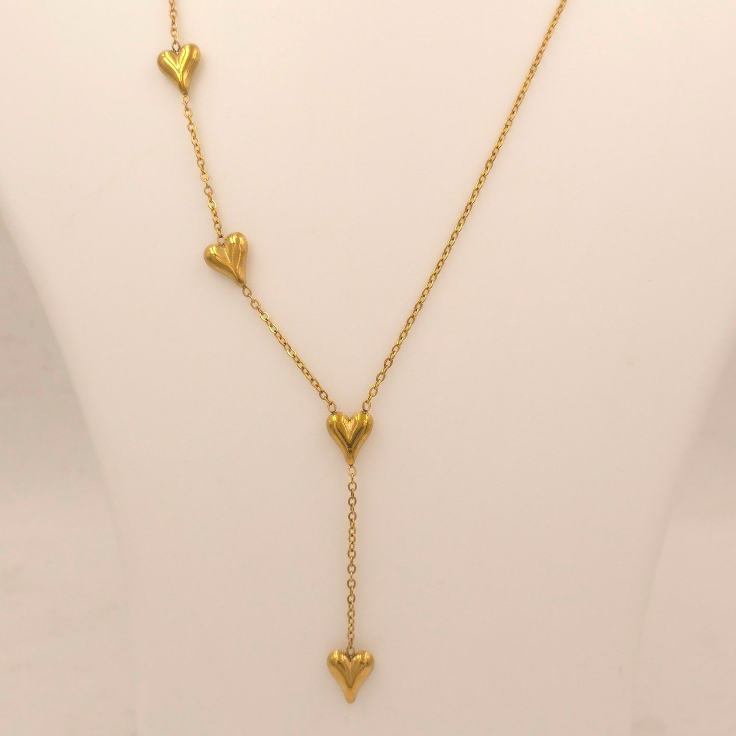 PN045 - Quad Hearts Necklace