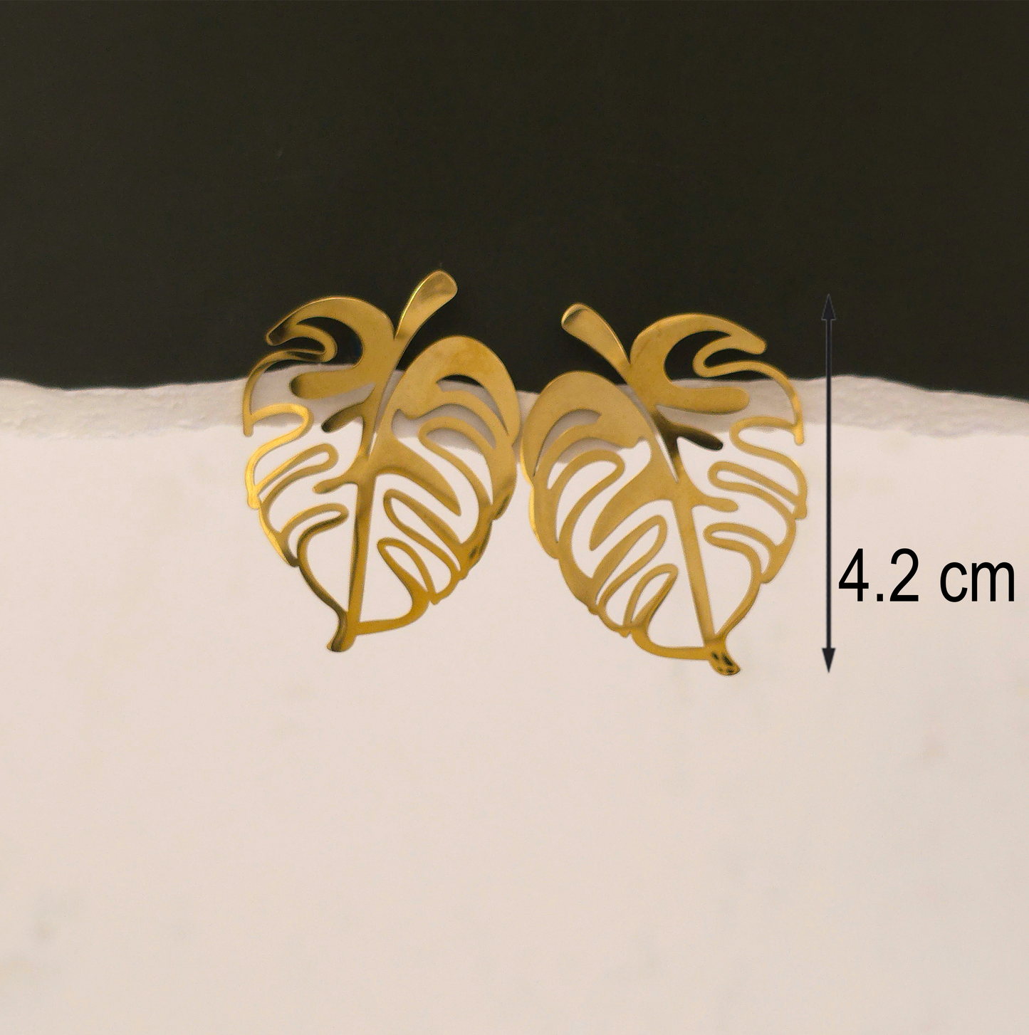 AE007 - Royal Leaf Earrings