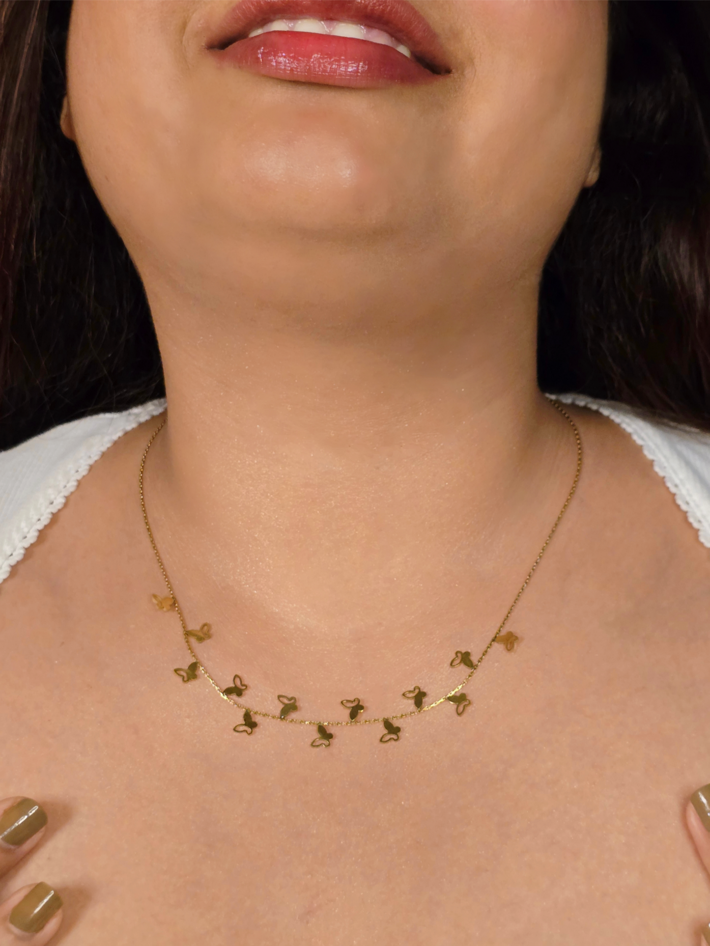 Dancing Butterflies Necklace Jewellery - 0070