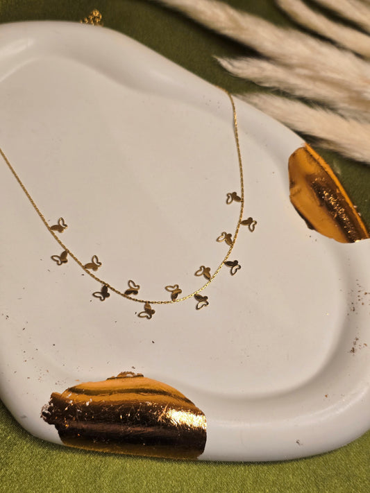 Dancing Butterflies Necklace Jewellery - 0070