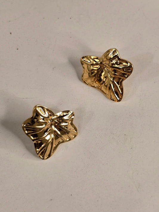 Taro Leaf Earrings Jewellery - 0186