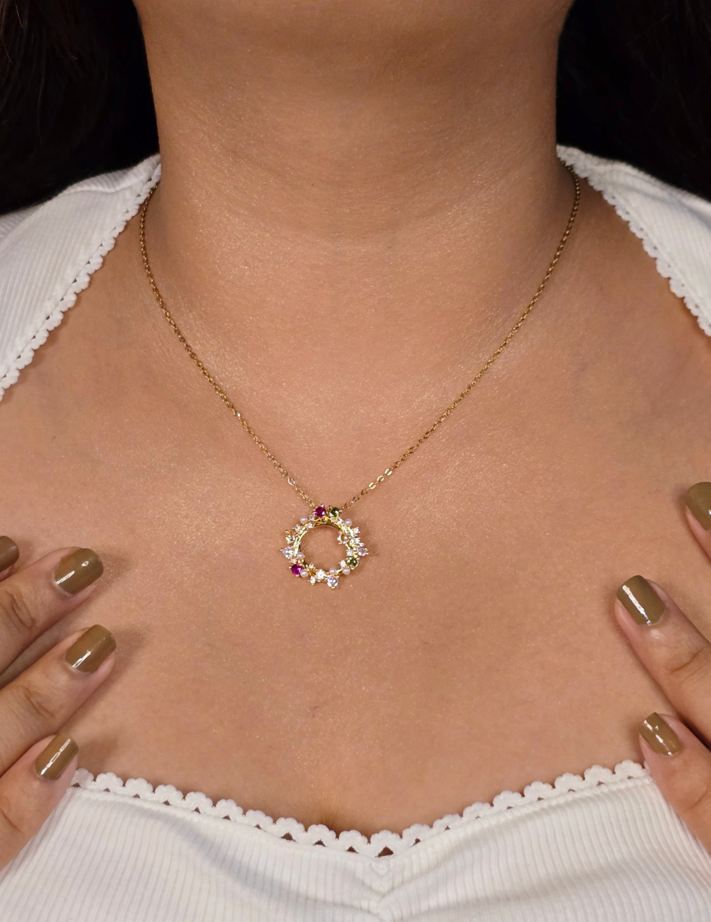 Garland Necklace Jewellery - 0067