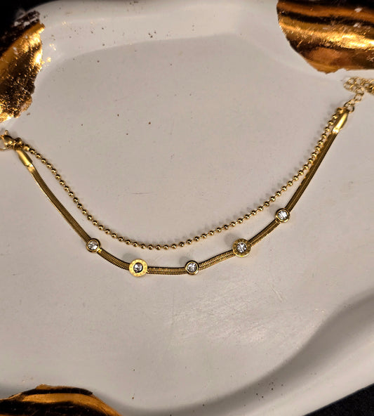Quadrella Chain Bracelet Jewellery - 0177