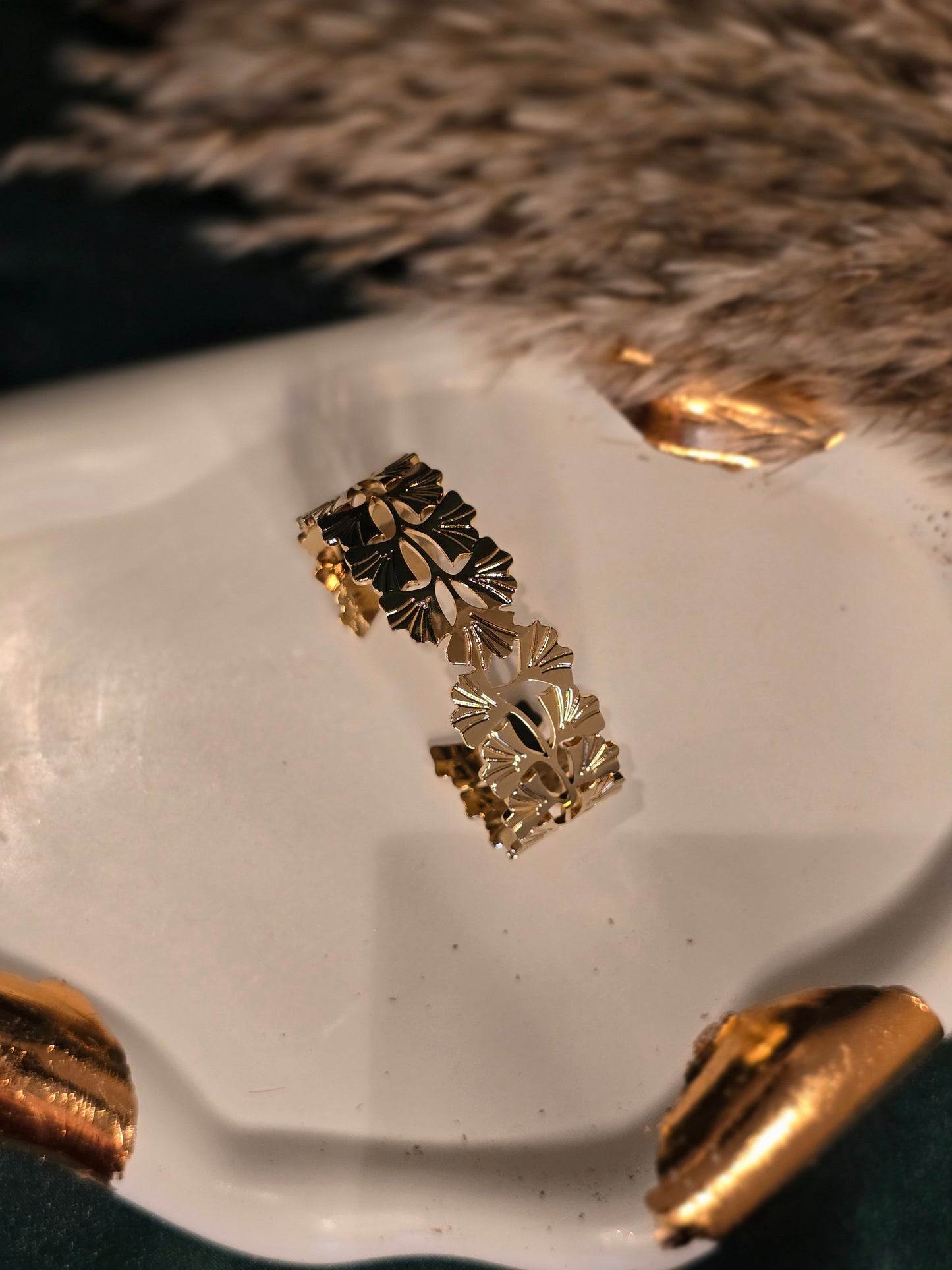 Maidenhair Cuff Jewellery - 0084