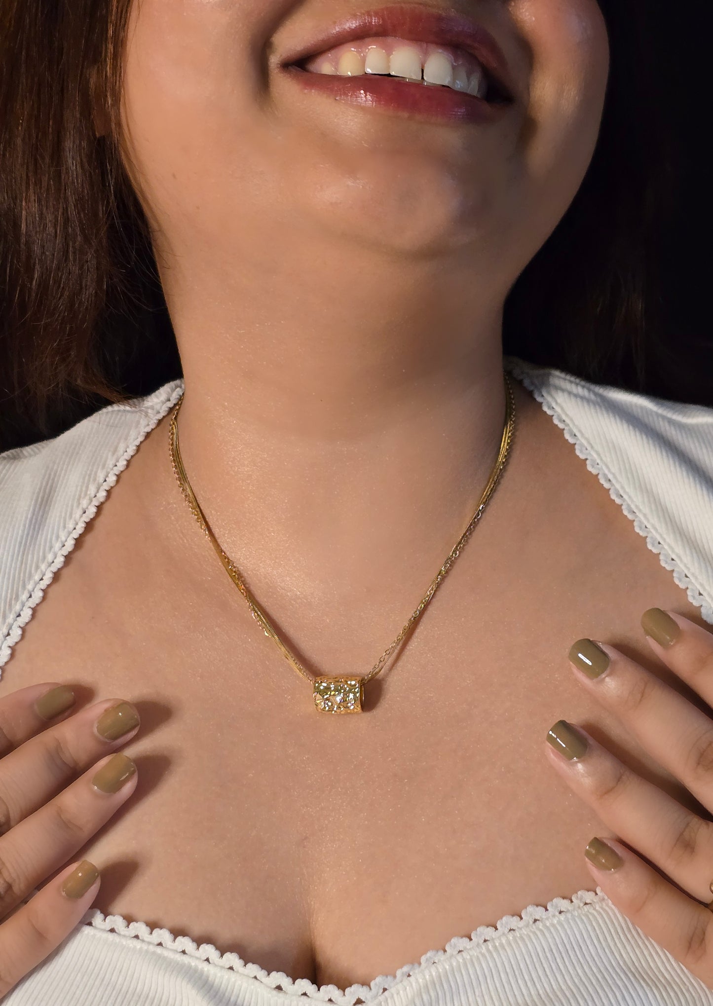 Drumbeat Necklace Jewellery - 0063